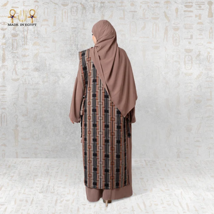 Heritage Geometry Abaya - Image 4