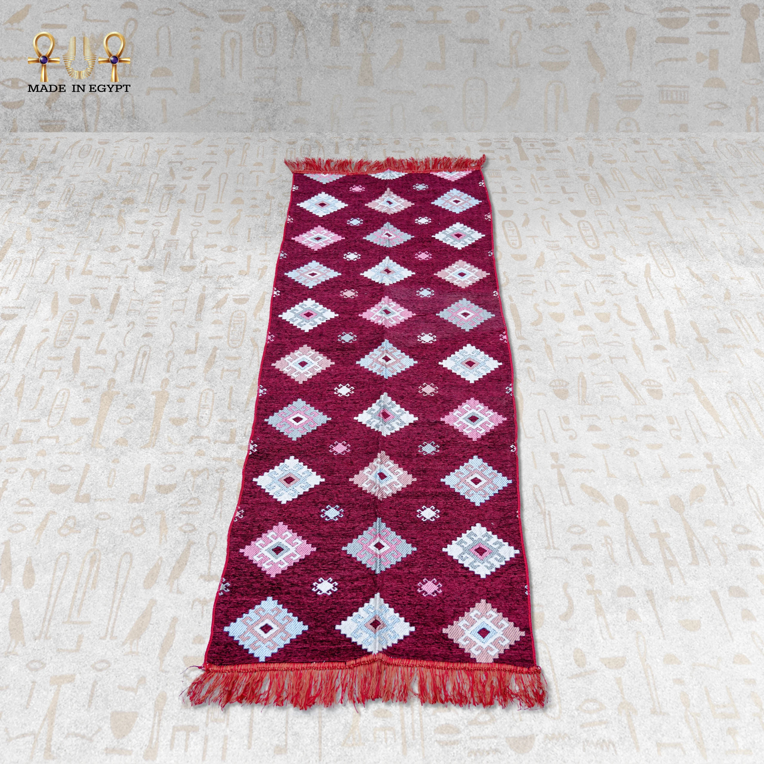 @5B Nubian Rose Kilim