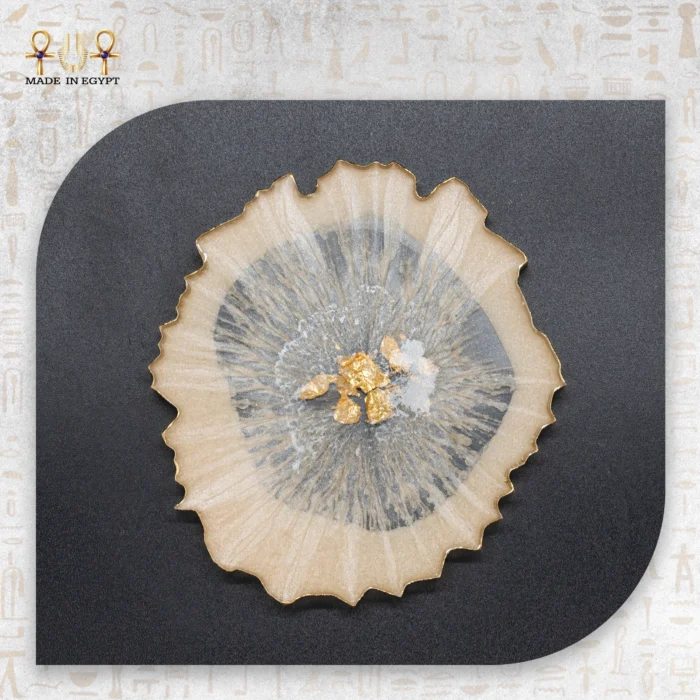 Gold Rims Coaster Set - Image 8