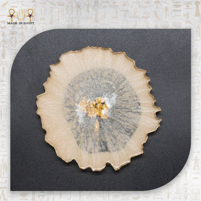 Gold Rims Coaster Set - Image 7