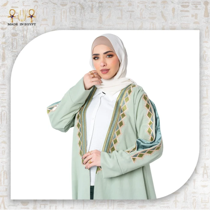 Mint Grace Abaya - Image 3