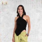 One Strap Knit Top - Image 2