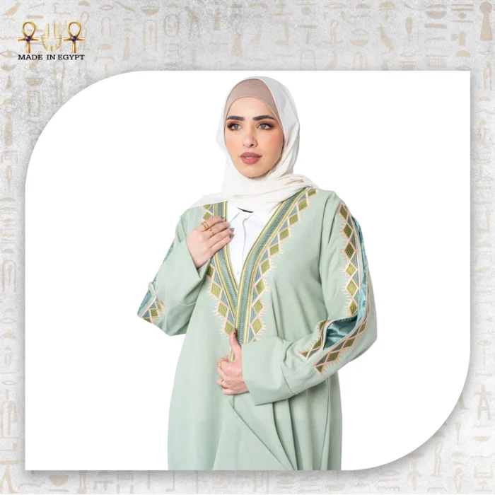 Mint Grace Abaya - Image 4