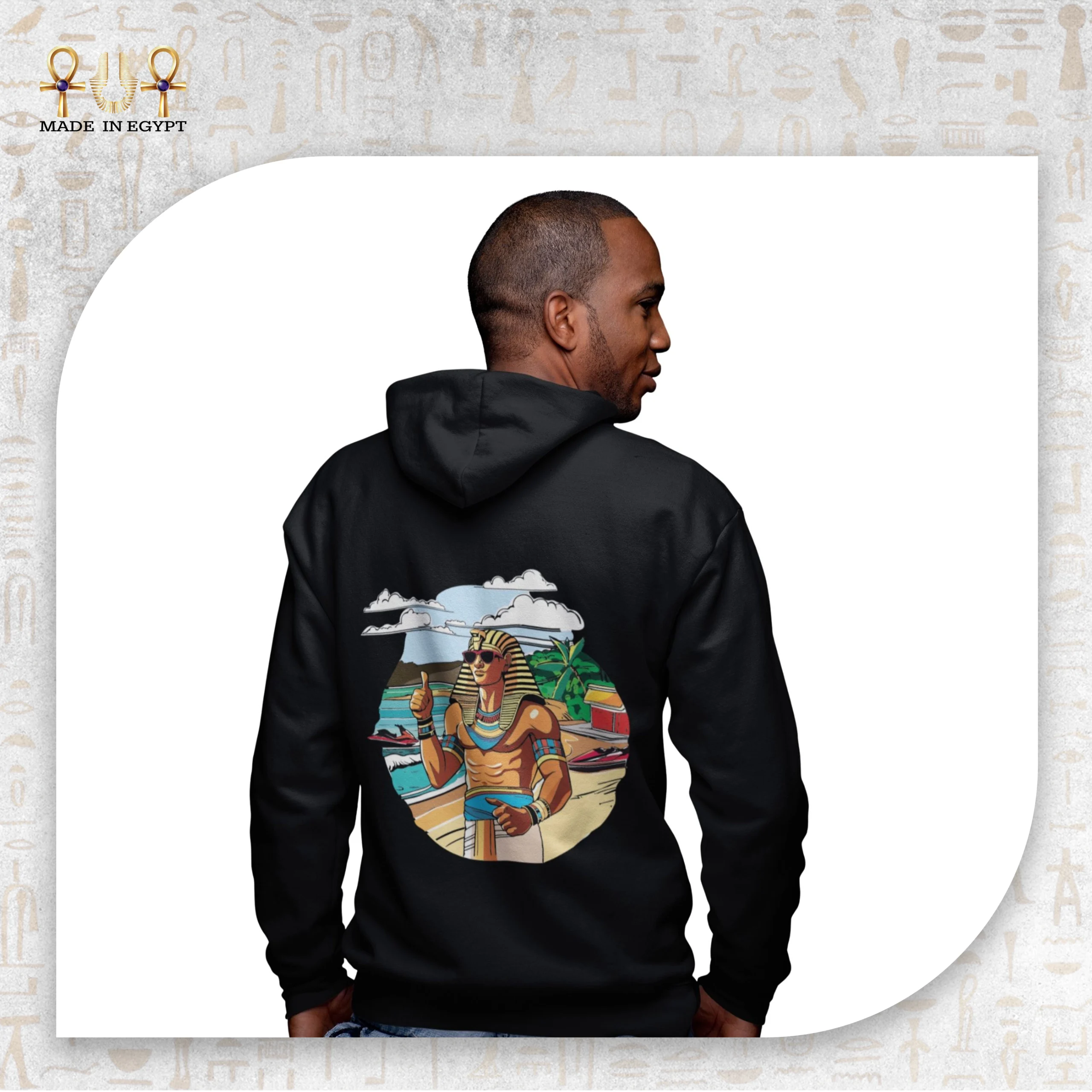 @8 Pharaoh Beach Hoodie