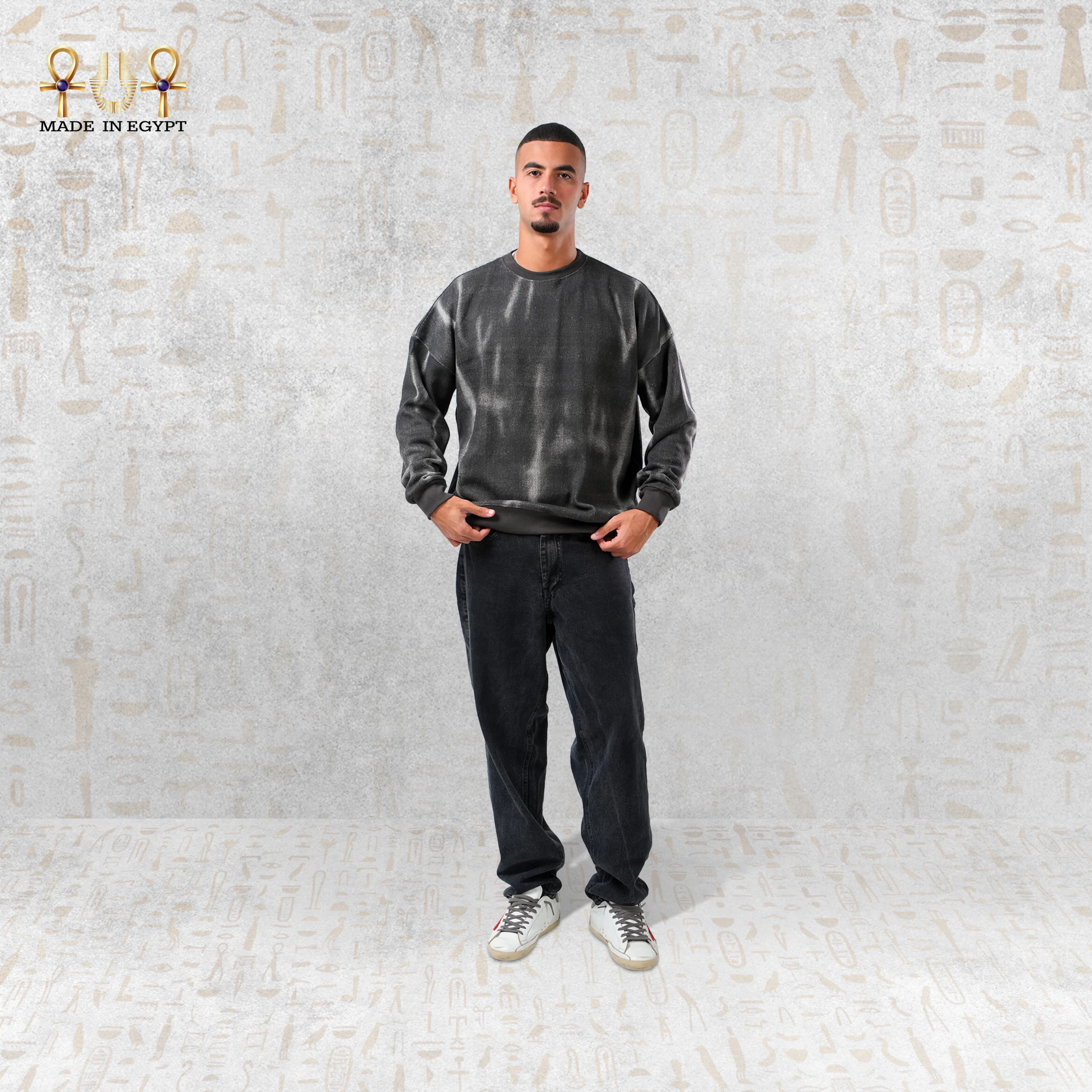 Ash Fade Crewneck @16B