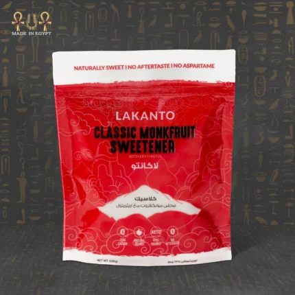 مُحلي كلاسيكي بنكهة فاكهة الراهب والإريثريتول - 235 جم