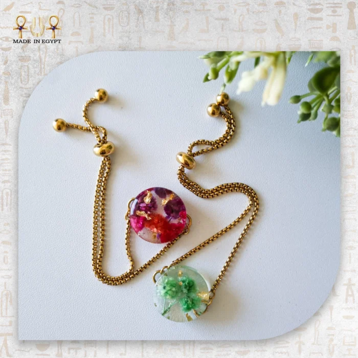 ⁦إسورة الراتنج الذهبي بالزهور⁩ - الصورة ⁦4⁩