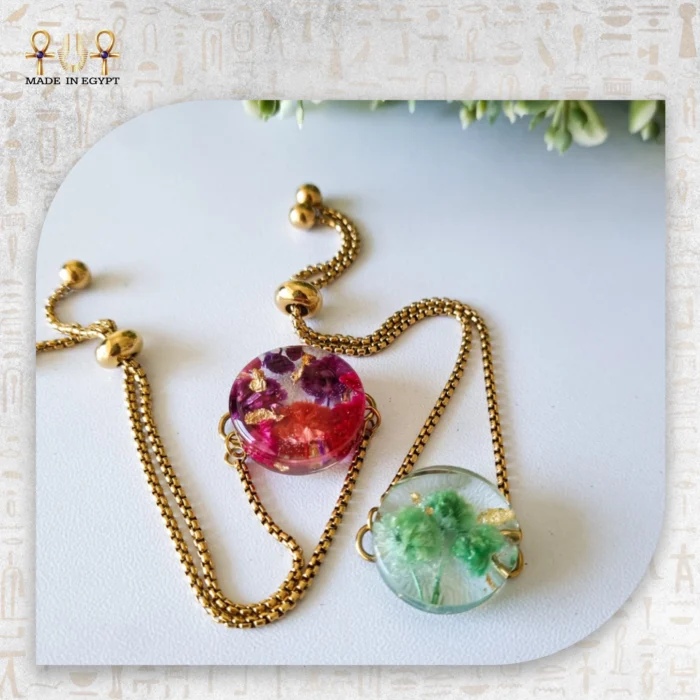 ⁦إسورة الراتنج الذهبي بالزهور⁩ - الصورة ⁦5⁩