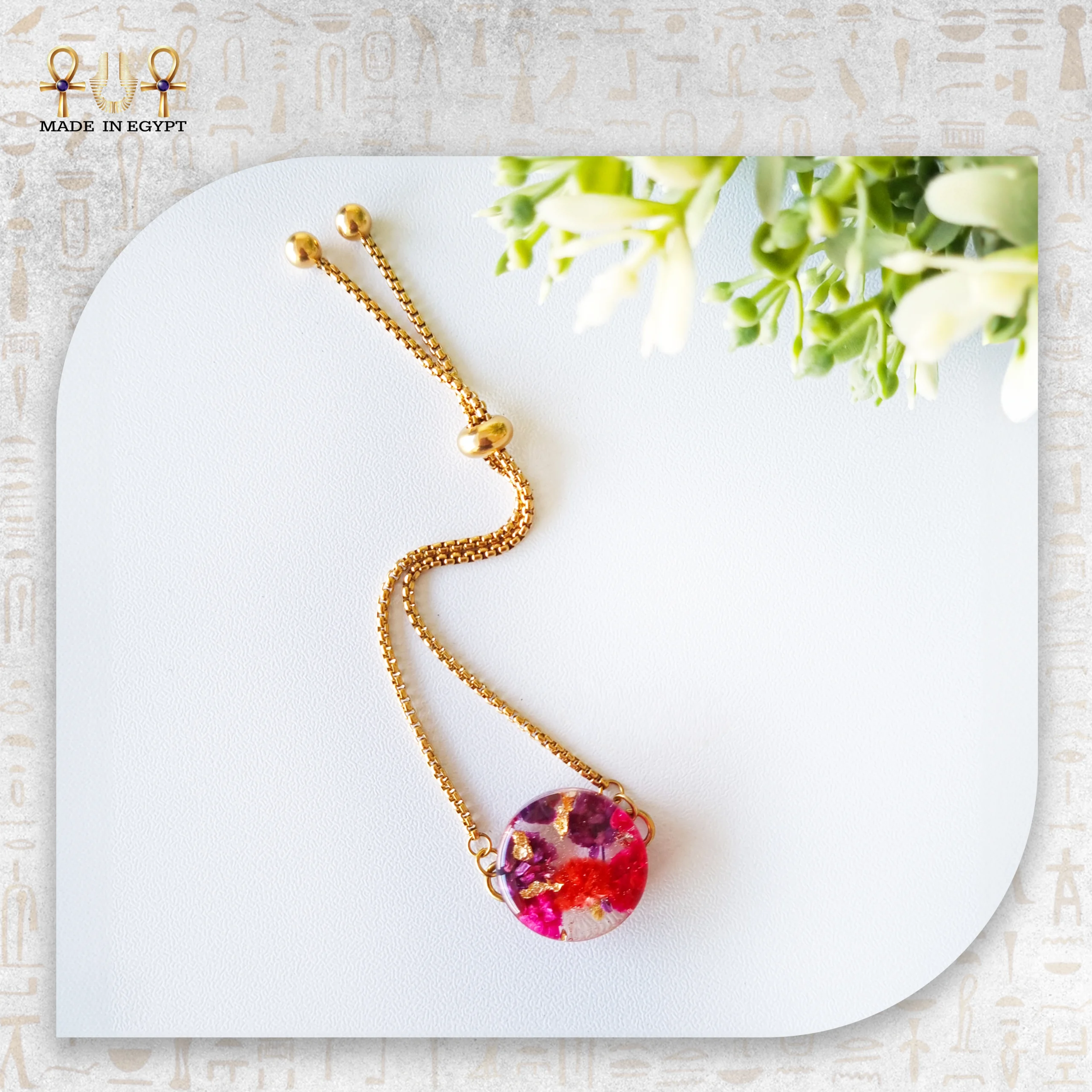 Golden Blossom Bracelet@16C Golden Blossom Bracelet - Image 1