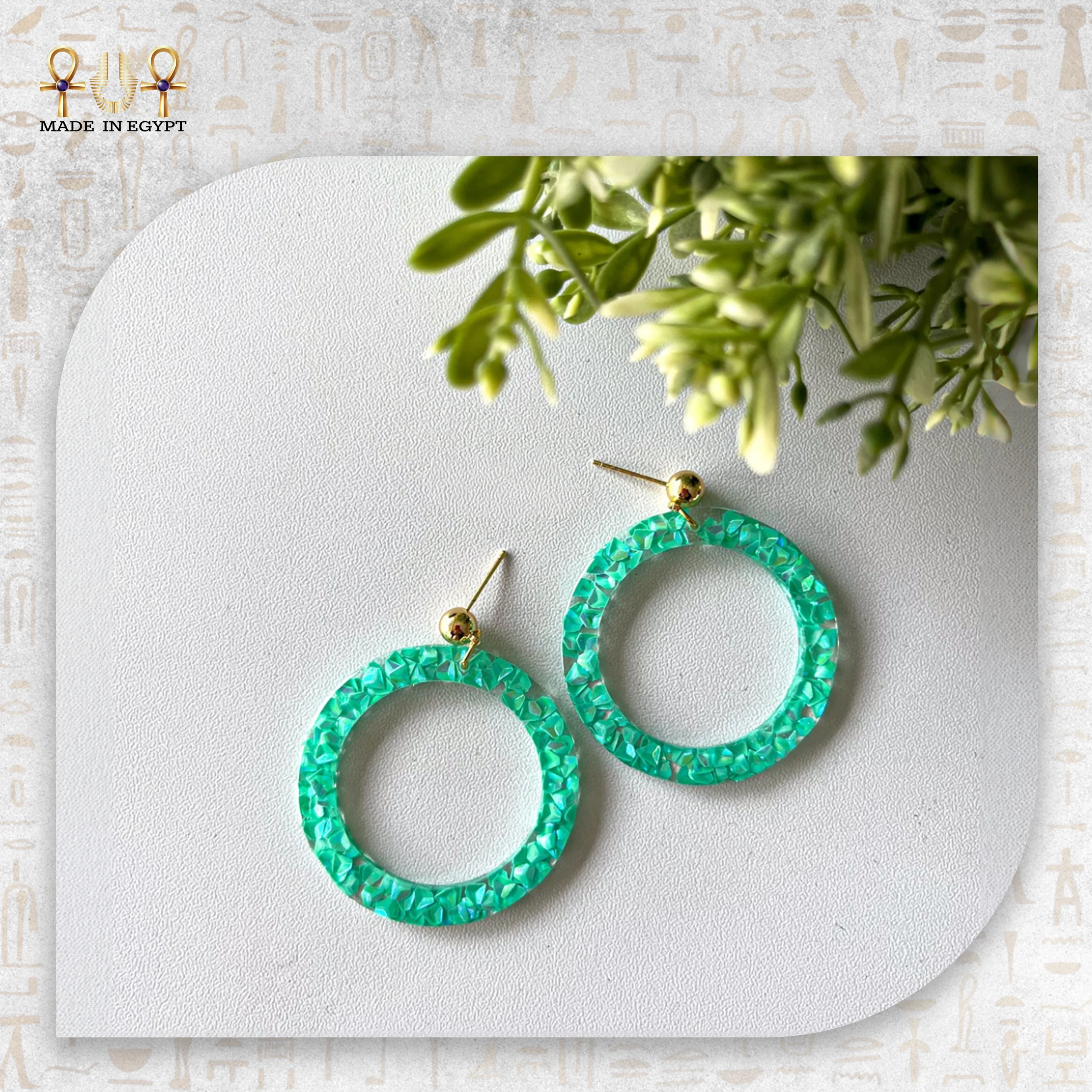 Green Sugar Earrings@18A