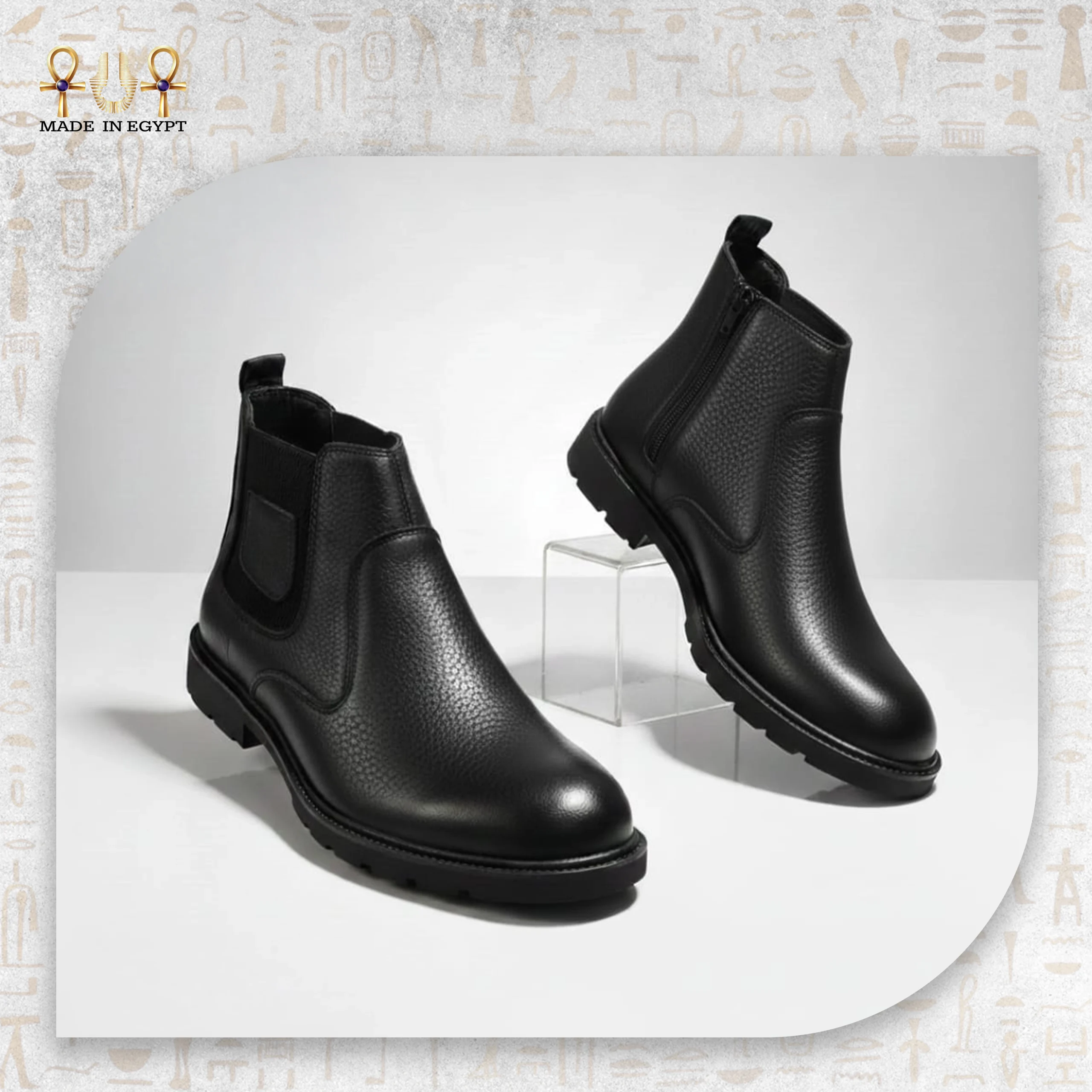 Pure Leather Boot@1A