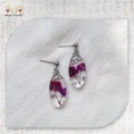 Purple Bloom Earrings