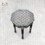 Mother of Pearl Chess Table