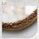Crescent Resin Mirror with Golden Stones - Image 4