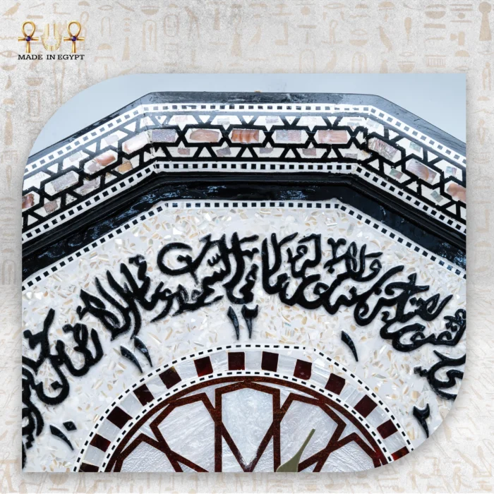 Arabesque Mother of Pearl Clock - Image 2