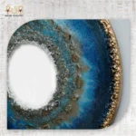 Blue Geode Luxury Mirror - Image 2