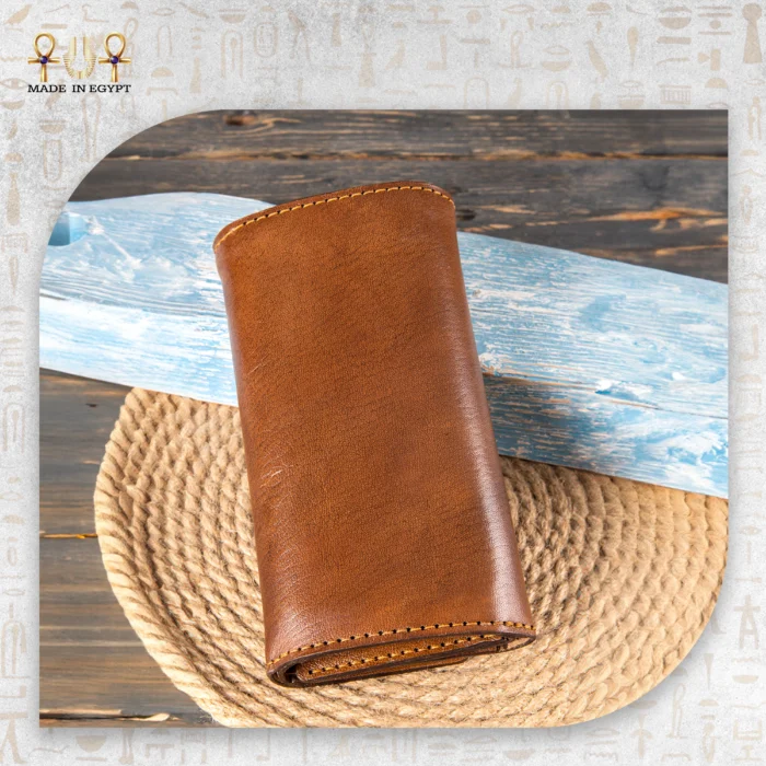 محفظة حريمي جلد طبيعي - Image 3