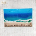 Natural Resin Beach Art
