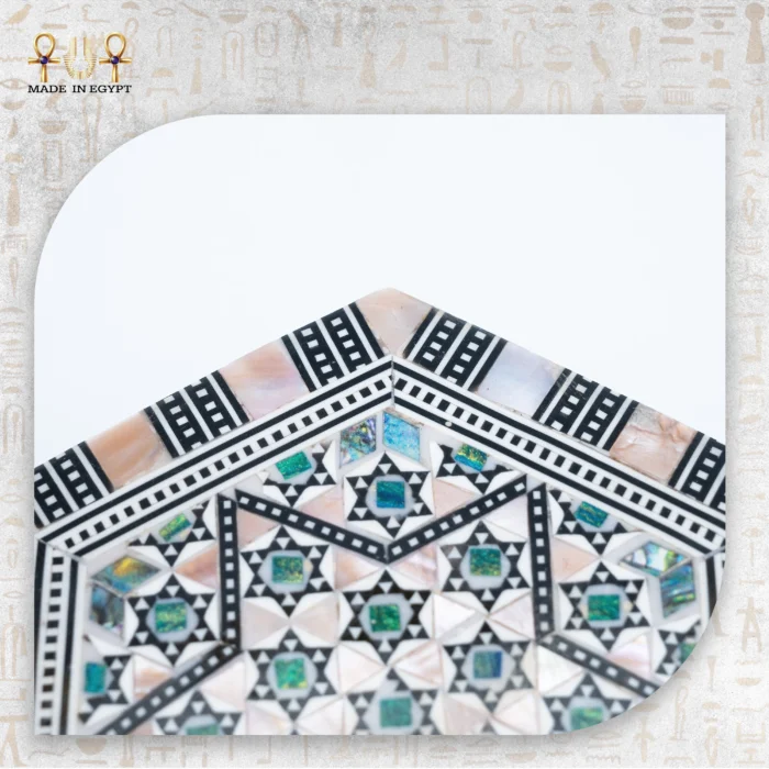 Mother of Pearl Inlaid Gift Box - Image 4