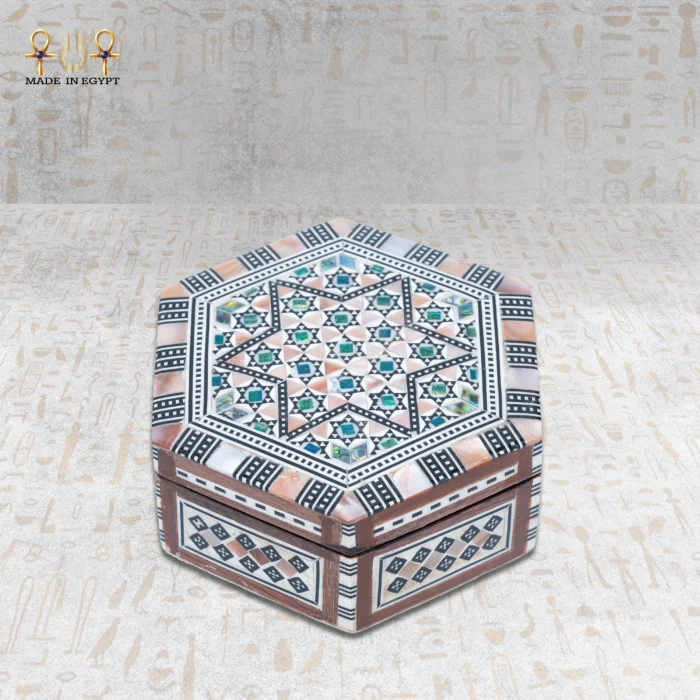 Mother of Pearl Inlaid Gift Box - Image 1