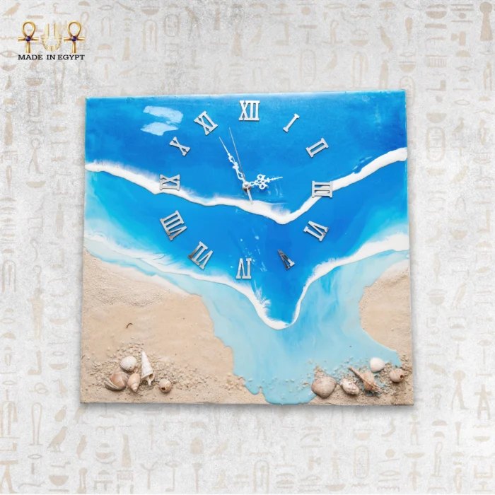 Ocean Shoreline Clock - Image 1
