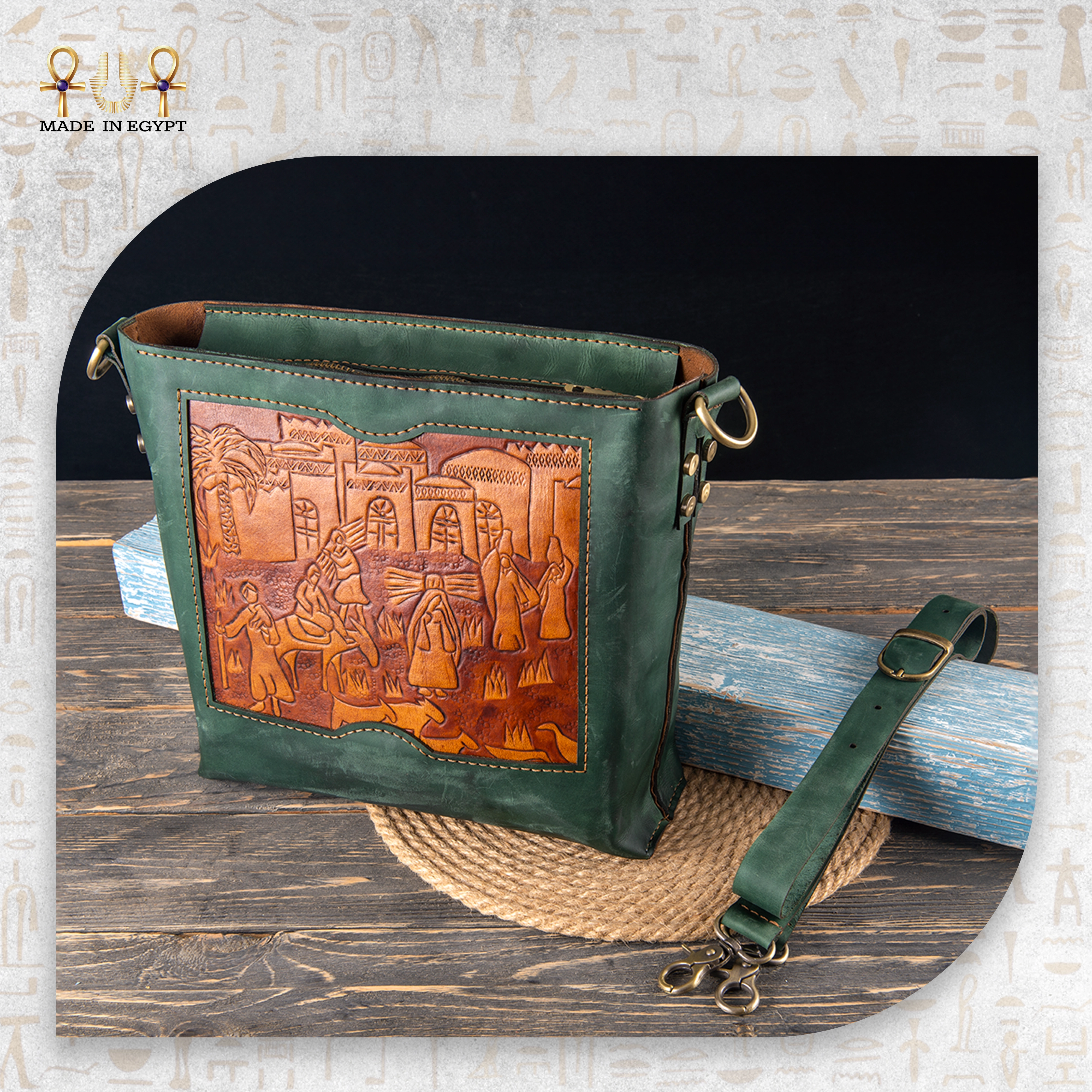 @14A folk tote bag 2 folk tote bag - Image 1