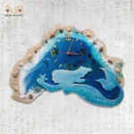 Mermaid Shore Clock