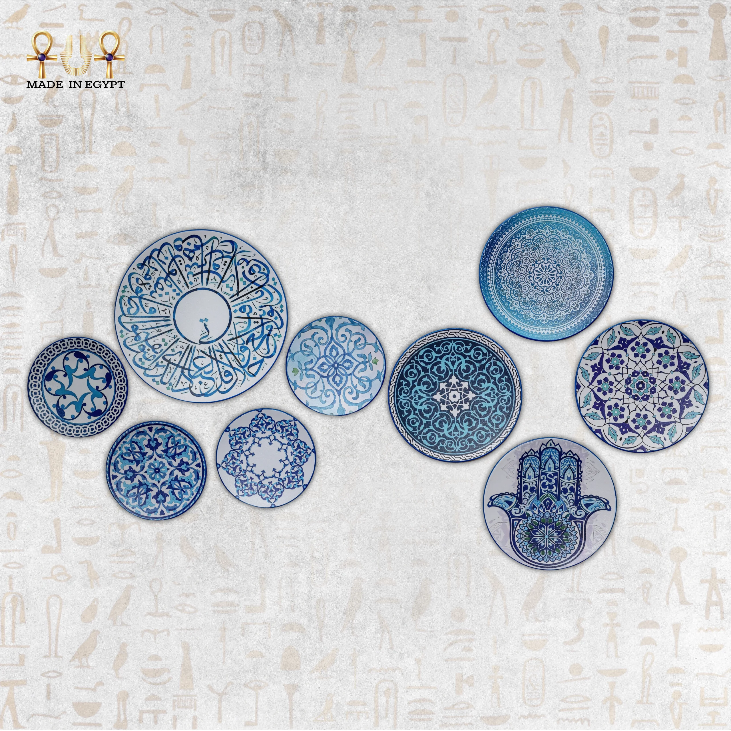 @17C Blue Hamsa Collection مجموعه الكف الازرق - الصورة 1