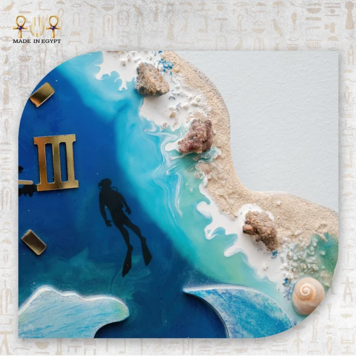 Mermaid Shore Clock - Image 3