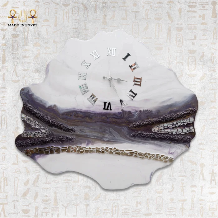 Purple Geode Clock - Image 1