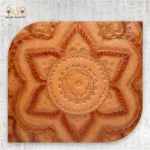 Carved Blossom Leather Bag - Image 5