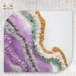 Purple Geode Mirror Art - Image 4