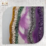 Purple Geode Mirror Art - Image 3