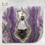 Purple Geode Mirror Art - Image 4