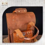 شنطة جلد كلاسيكية فرعونية - Image 2