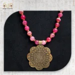 قلادة ورد العقيق - Image 2