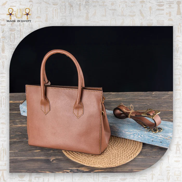 ⁦شنطة توت ميني جلد سافيانو⁩ - الصورة ⁦5⁩