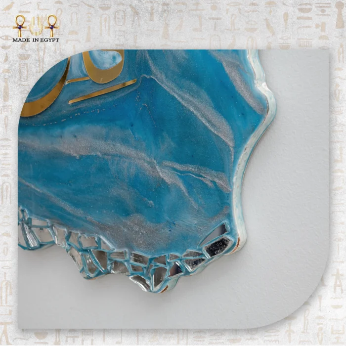 Golden Ocean Calligraphy Panel - Image 3