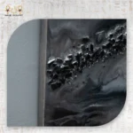 Metallic Geode Clock - Image 4