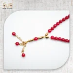 33-Bead Natural Red Agate Misbaha - Image 3