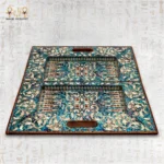 ⁦طاوله شنطة مطعّمة بالصدف الأزرق⁩ - الصورة ⁦5⁩