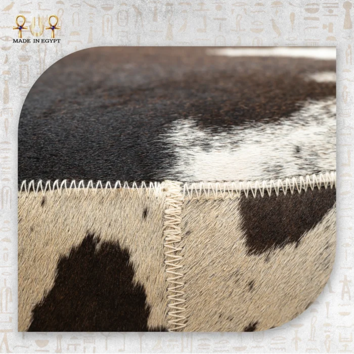 Full Cowhide Pouf - Image 6