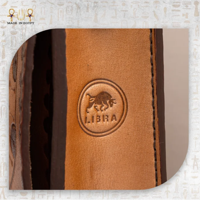 ⁦شنطة الزهرة التراثية الجلد⁩ - الصورة ⁦3⁩