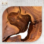 Wood Spirit Wall Clock - Image 3