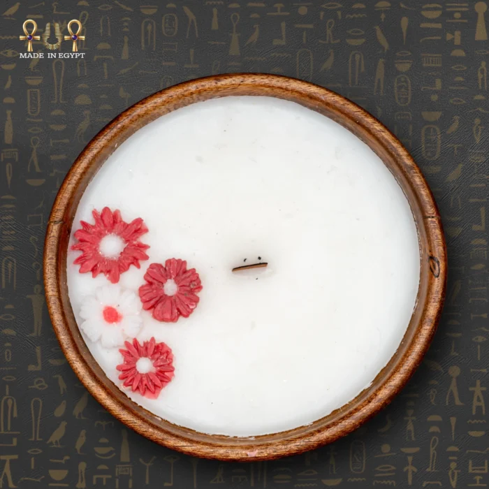 Wooden Palm Wax Candle - Image 6