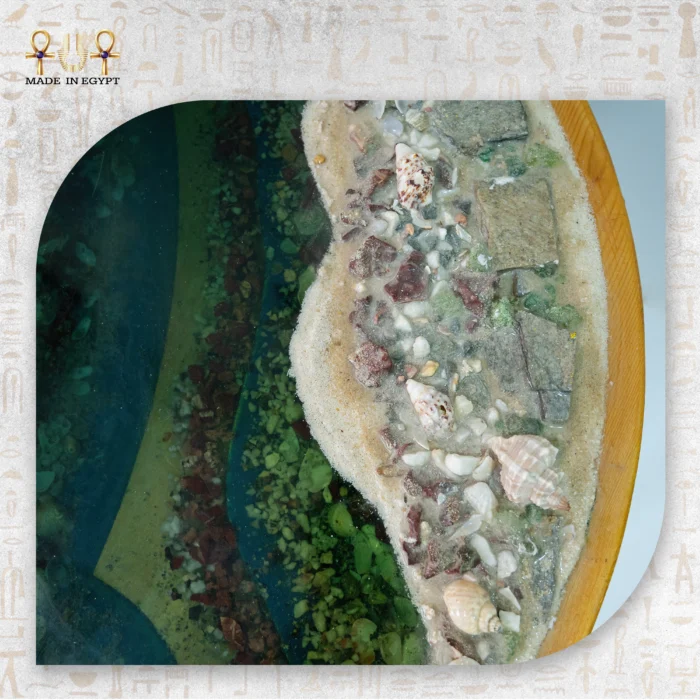 Lagoon Shore Resin Table - Image 5