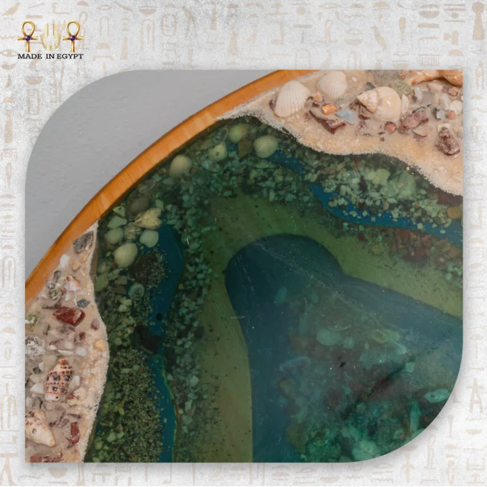 Lagoon Shore Resin Table - Image 4