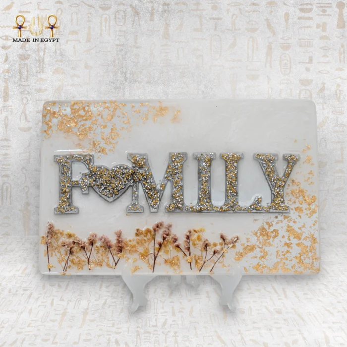 Golden Family Resin Board - Image 1
