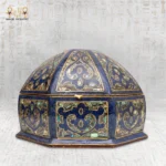 Al-Quds Blue Mother of Pearl Jewelry Box