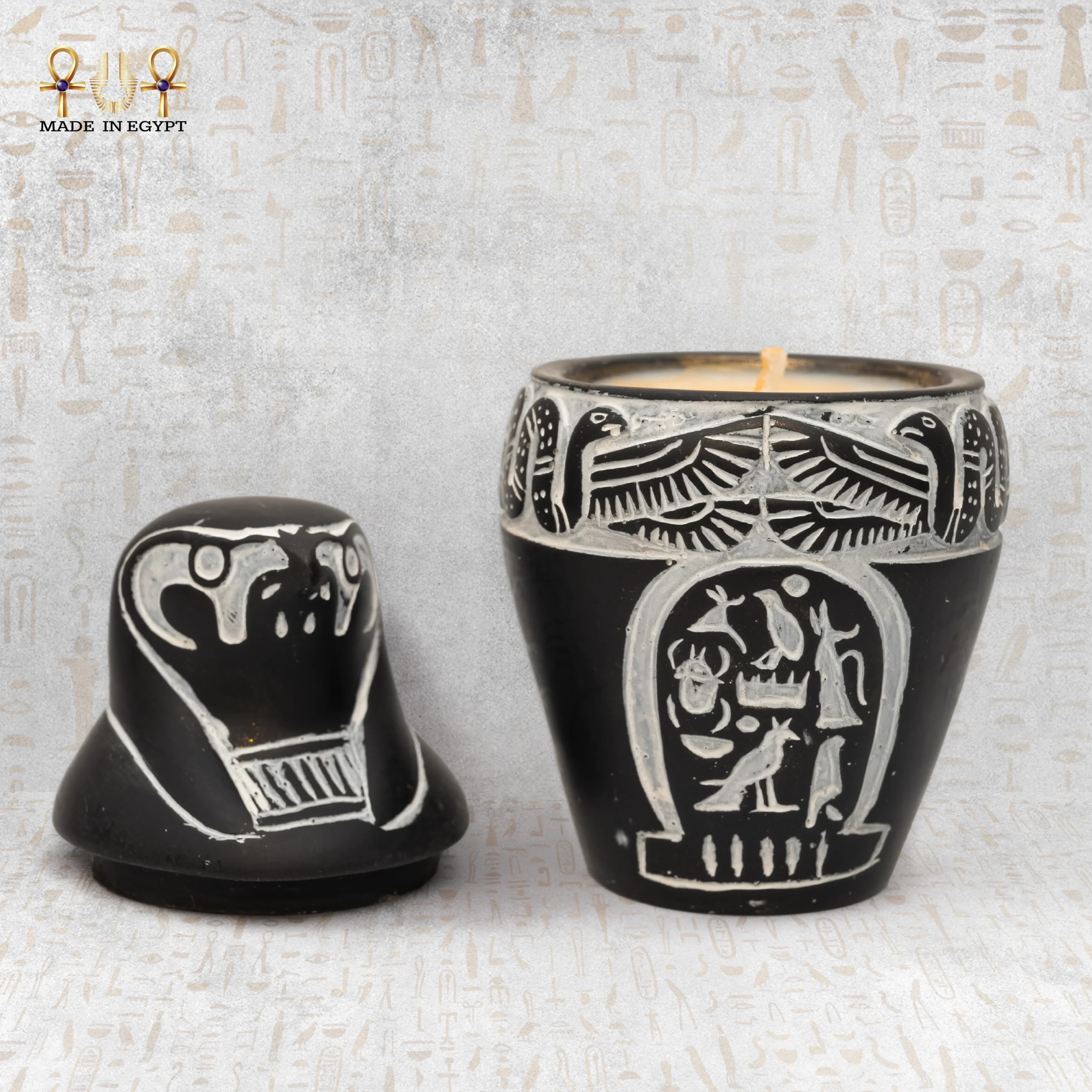 @3A Black Canopic Spirit